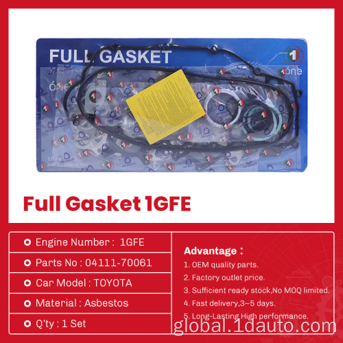 Full Gasket Set Price Engine Overhaul Full Gasket Set for Toyota 1GFE Supplier